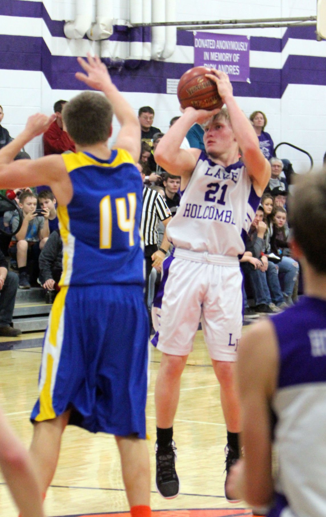 Cornell at Lake Holcombe boys basketball 12-4-18